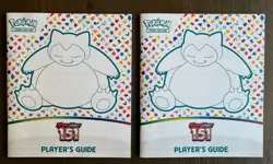Lot of (2) Pokemon 151 ETB Player's Guides & (2) Outer ETB Sleeves [no box] - Image 2