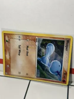 Pokemon TCG Wooper 79/115 Holo Rare EX Unseen Forces NM Card Clean Holographic - Image 3