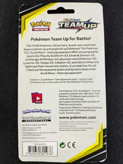 2019 Pokemon Sun & Moon Team Up (Pikachu) Factory Sealed Checklane Pack - Image 2