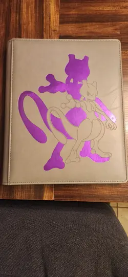 Mewtwo Ultra Pro Pokemon TCG Binder 2020 - Great Shape - Empty - Rare 74427155827 - Image 1