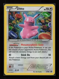 Ditto XY40 Promo XY Black Star Promos Pokemon Lightly Played - Image 1