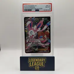 2016 POKEMON XY GENERATIONS RADIANT COLL #RC32 FULL ART/SYLVEON EX PSA 8 - Image 1