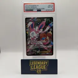 2016 POKEMON XY GENERATIONS RADIANT COLL #RC32 FULL ART/SYLVEON EX PSA 8 - Image 2