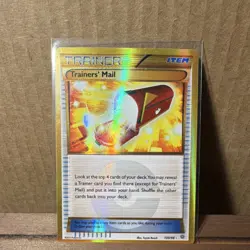 Pokemon Trainers' Mail Secret Rare Full Art Holo 100/98 XY Ancient Origins 2015 - Image 1