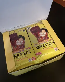 One Piece OP-07 Booster Box 500 Years in the Future, Un-Sealed, English Edition - Image 2