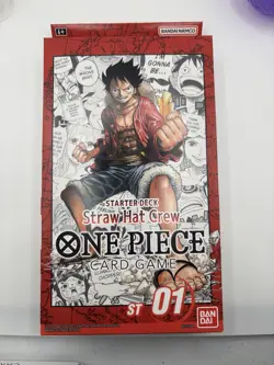 Bandai One Piece Starter Decks st01 and st03 sealed. - Image 2