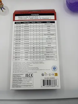 Bandai One Piece Starter Decks st01 and st03 sealed. - Image 3