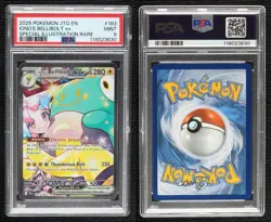 Iono's Bellibolt ex Special Illustration Rare Pokemon Journey Together JTG PSA 9 - Image 3
