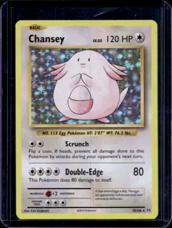 2016 Pokemon XY Evolutions Chansey Holo #70/108 - Image 1
