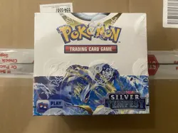 Pokemon TCG Sword & Shield Silver Tempest Booster Box NEW/Factory Sealed - Image 1