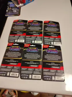 Lot of 6 Pokemon Mega Evolution Phantasmal Flames Checklane Blister Packs - Image 3