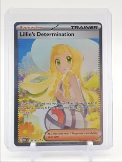 LILLIE'S DETERMINATION 2025 POKEMON MEGA SPECIAL ILLUSTRATION RARE 184 Q5346 - Image 1