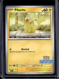 2023-25 Pokemon SV Black Star Promos - SVP EN Pikachu #214 - Image 1