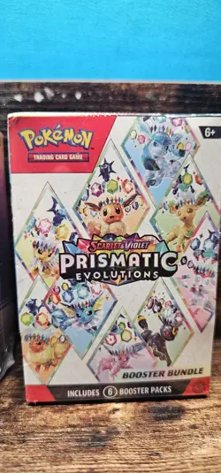 Pokemon TCG Scarlet & Violet Prismatic Evolutions Booster Bundle SEALED Lot Of 2 - Image 2