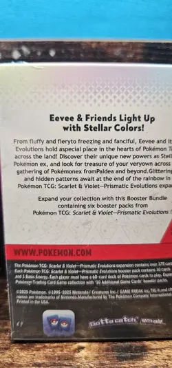 Pokemon TCG Scarlet & Violet Prismatic Evolutions Booster Bundle SEALED Lot Of 2 - Image 4