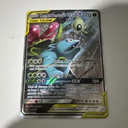 Pokemon Celebi & Venusaur GX TAG TEAM Promo Holo 270 HP SM167 SM English - Image 1