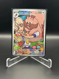 2025 Pokemon TCG Scarlet & Violet Destined Rivals 205/182 Arven's Greedent IR - Image 1
