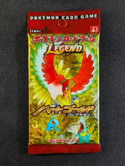 2009 Pokemon LEGEND HeartGold Collection 1st Edition Factory Sealed Booster Pack - Image 1