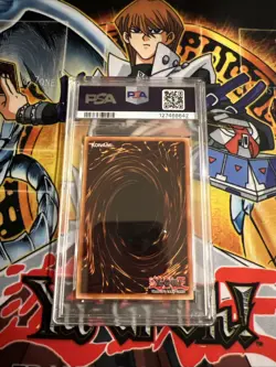 2003 YU-GI-OH! PSA 10 Gamma the Magnet Warrior DOR-003 Duelist of the Roses - Image 3