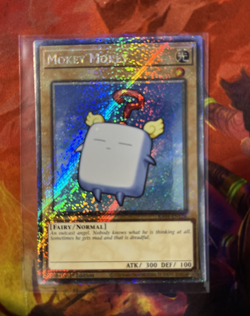 Yu-Gi-Oh QC Stampede Mokey Mokey Platinum Secret Rare RA04-EN126 - Image 1
