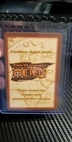 BANDAI One Piece Hyper Battle C428 GEAR LUFFY HOLO FOIL SCARCE EARLY CARD - Image 2