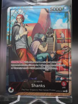 Shanks (2025 PSA Magazine Promo) OP09-001 One Piece Foil - Sealed - Image 1