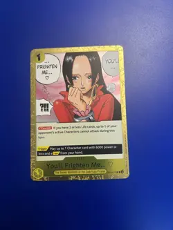 One Piece English - You'll Frighten Me… - OP14-118 - R - NM - Image 1