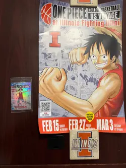 Monkey.D.Luffy (055) (College Basketball US Voyage) P-055 One Piece Promotion... - Image 3