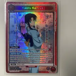 Kaoru Kamiya UE11BT/RNK-1-071 Foil Union Arena: Rurouni Kenshin - Image 1