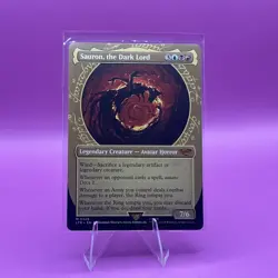 Sauron, the Dark Lord LTR M 0329 MTG Magic Lord Of The Rings Mythic NM - Image 1
