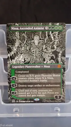 Nissa, Ascended Animist (Borderless) Phyrexia: All Will Be One Regular - Image 1