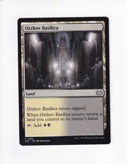MAGIC THE GATHERING MTG COMMANDER: DUSKMOURN ORZHOV BASILICA - Image 1