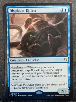 Displacer Kitten - Commander Legends Battle for Baldur's Gate (MTG) - Image 1