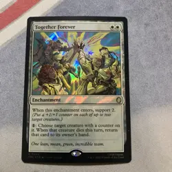 Together Forever - Showcase Foil R MTG Teenage Mutant Ninja Turtles NM, English - Image 1