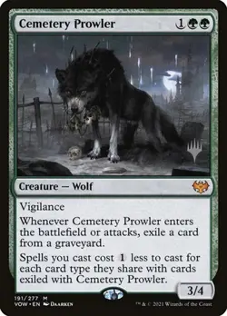 Cemetery Prowler - Promo VOW LP MTG - Image 1