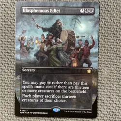 Blasphemous Edict (Borderless) Foundations Regular - Image 1