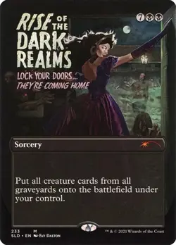 Rise of the Dark Realms - Foil Extended Art SLD LP MTG - Image 1