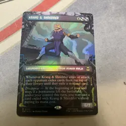 Krang & Shredder (Showcase FOIL) MTG: Teenage Mutant TMNT - SHIPS NOW! - Image 2