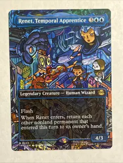Renet, Temporal Apprentice (Borderless) Teenage Mutant Ninja Turtles Regular - Image 1