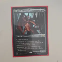 Ob Nixilis, Unshackled Foil Etched Rare Legendary Creature Double Masters 2022 … - Image 1