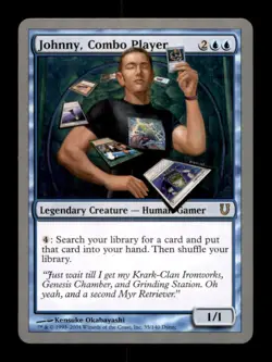 MTG Johnny, Combo Player LP Light Play Unhinged [4038] - Image 1