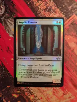 MTG Card: (1x) Angelic Curator (Modern Horizons 2) FOIL - Image 1