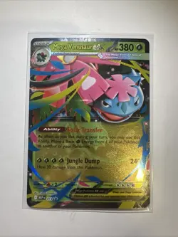 Black Star Promo Mega Venusaur EX 013 Pokemon Card - Image 1