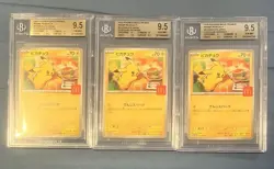 BGS 9.5 Pokemon Japanese McDonald's Pikachu Promo 020/M-P Gem Mint - Image 2