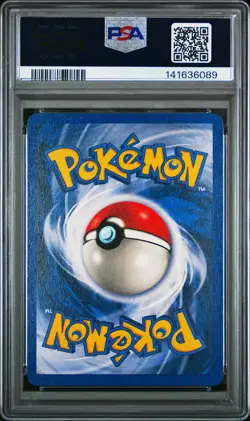 2000 POKEMON GYM HEROES 1ST ED #81 LT. SURGE'S PIKACHU PSA 7 - Image 2