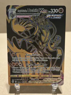 Urshifu VMAX - Full Art NM+/MINT - TG30 Pokemon Brilliant Stars - Rapid Strike - Image 1