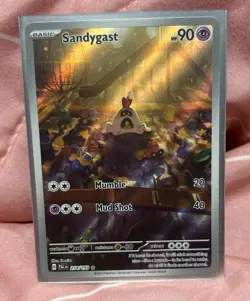 Pokemon - Sandygast - 214/193 - SV02: Paldea Evolved - Illustration Rare - Nm - Image 1