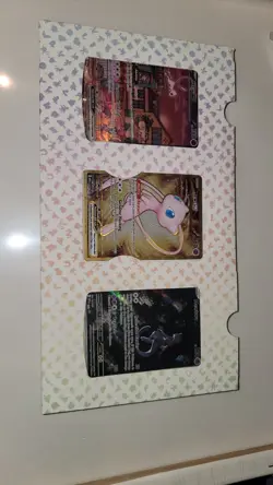 Pokemon TCG 151 UPC Promo Set Mew 053, Mewtwo 052, Metal Mew 205 MINT CARDS - Image 1