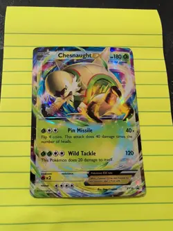 Chesnaught EX - XY18 - Pokemon TCG - XY Promos - Black Star Promo - Holo [NM] - Image 1