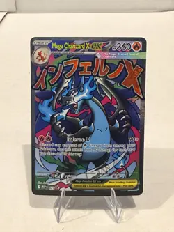 Mega Charizard x ex 23/0 mega promos pokemon tcg ccg - Image 1